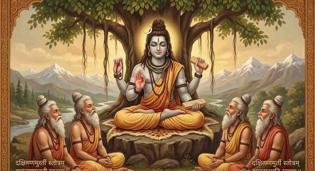 Dakshina Murthy Stotram full text